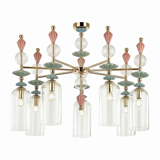 Подвесная люстра Odeon Light Classic Bizet 4855/7C изображение 2 Подвесная люстра Odeon Light Classic Bizet 4855/7C Фото № 2