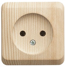 Розетка 2К Systeme Electric Этюд 16A 250V сосна PA16-001D