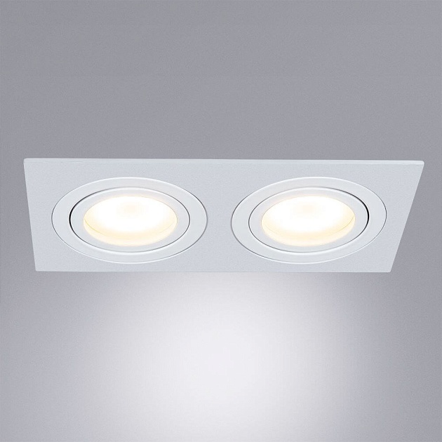 Встраиваемый светильник Arte Lamp Tarf A2168PL-2WH изображение 2 Встраиваемый светильник Arte Lamp Tarf A2168PL-2WH Фото № 2