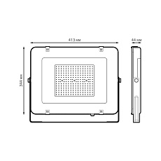 Прожектор светодиодный Gauss Elementary 200W 6500К 691511200 4