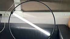 Подвесной светодиодный светильник Siled Truba Hoop 7372999 1