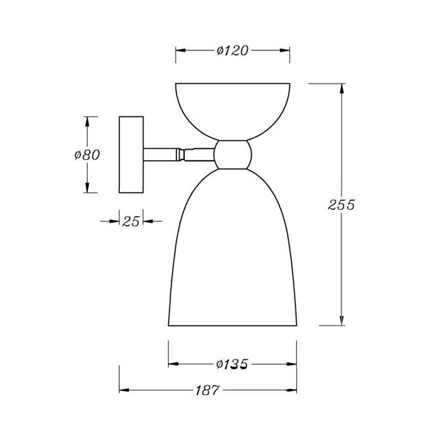 Бра Maytoni Cloches MOD113WL-01W изображение 8 Бра Maytoni Cloches MOD113WL-01W Фото № 8
