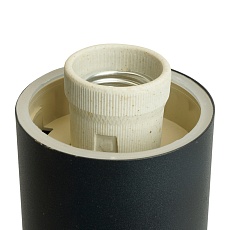 Светильник садово-парковый Feron DH046-B, Техно на стену, 18W E27 230V, черный 51526 2