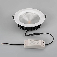 Встраиваемый светодиодный светильник Arlight LTD-187WH-Frost-21W Warm White 110deg 021069 3
