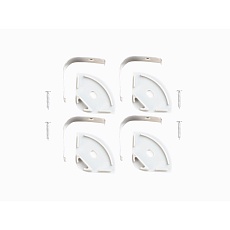 Профиль угловой LEDS POWER СПУ3030 алюм. анод-й с матовым рассеивателем 2м 008349 1