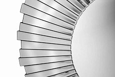 Зеркало Art Home Decor Sun A072 CR 90 см Серебристый 4
