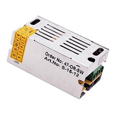 Блок питания SWG 12V 15W IP20 1,25A S-15-12 900045 2