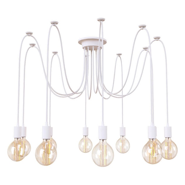 Подвесная люстра Loft IT Spider Loft1162W/10 изображение 1 Подвесная люстра Loft IT Spider Loft1162W/10 Фото № 1