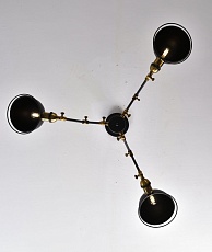 Подвесная люстра Lumina Deco Valmonti LDP D015-3 BK 1