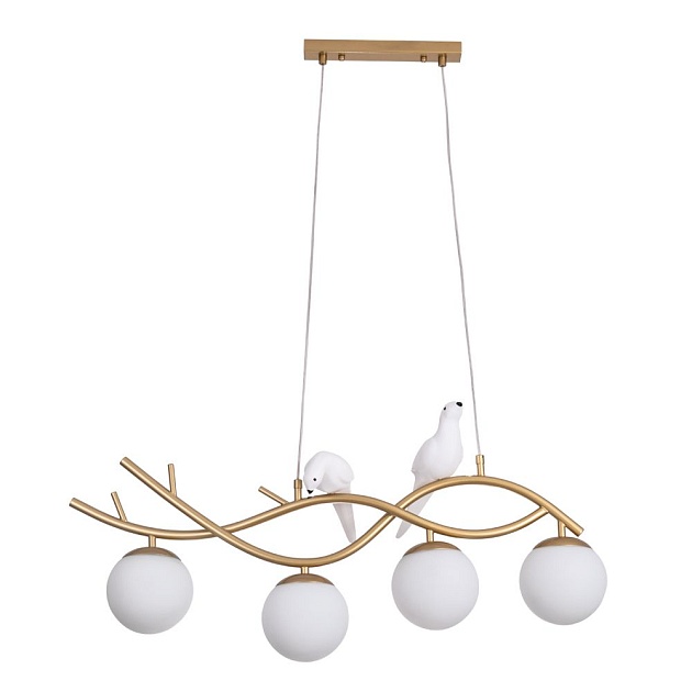 Подвесная люстра Arte Lamp Eltanin A3422SP-4GO Фото № 1