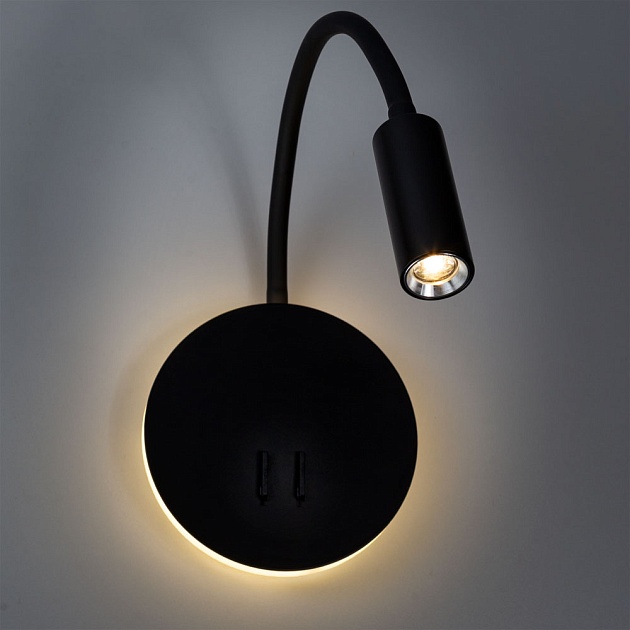 Бра Arte Lamp Electra A8231AP-1BK изображение 3 Бра Arte Lamp Electra A8231AP-1BK Фото № 3