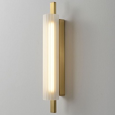 Настенный светодиодный светильник Crystal Lux Tunnel AP10 Led Brass 3