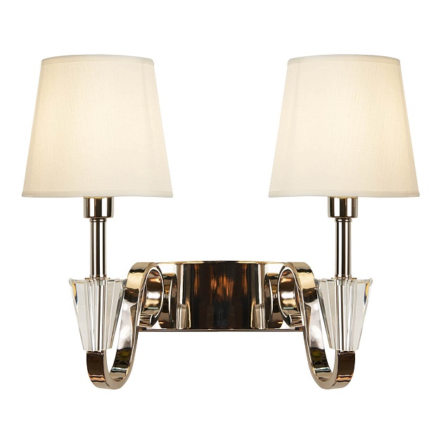 Бра iLamp Alesti W2424-2 Nickel изображение 1 Бра iLamp Alesti W2424-2 Nickel Фото № 1