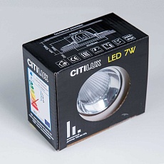 Встраиваемый светодиодный светильник Citilux Альфа CLD001KNW5 2