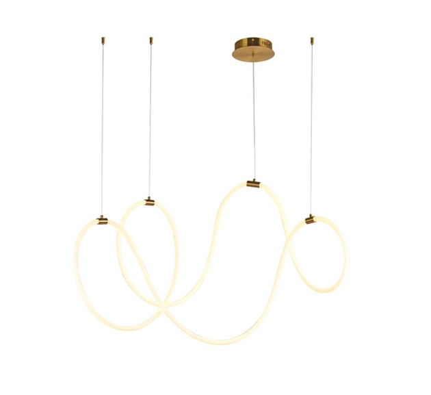 Подвесной светодный светильник Arte Lamp Klimt A2850SP-80PB Фото № 1