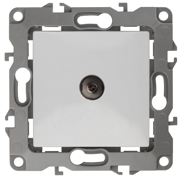 ТВ-розетка проходная ЭРА 12 12-3102-01 Б0027431 Фото № 1