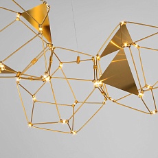 Подвесной светодиодный светильник Eurosvet Uma 90368/5 медь 2