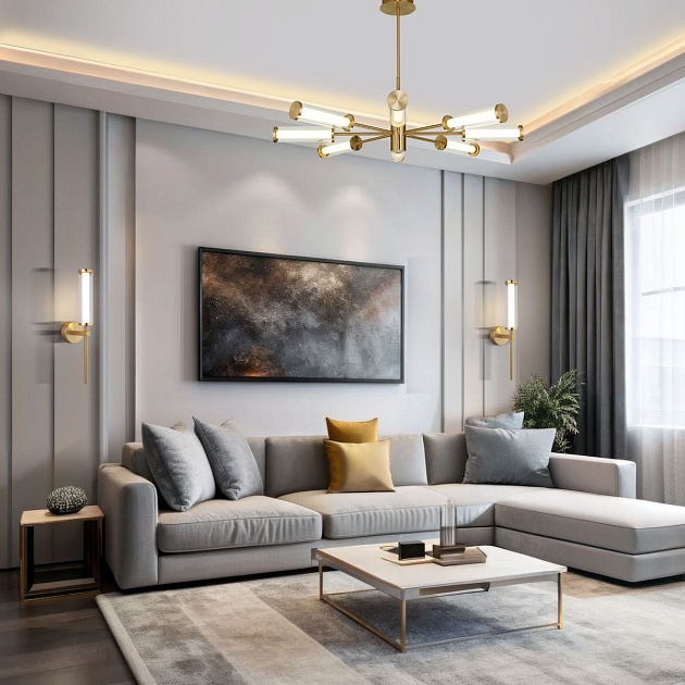 Подвесная светодиодная люстра Eurosvet Stark 50386 LED Фото № 6