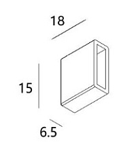 Заглушка Italline Fantom IT010-4014 black 1