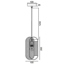 Подвесной светильник Vele Luce City VL6342P01 4
