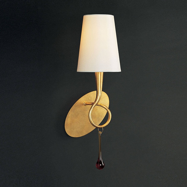 Бра Mantra Paola Painted Gold 3548 изображение 1 Бра Mantra Paola Painted Gold 3548 Фото № 1