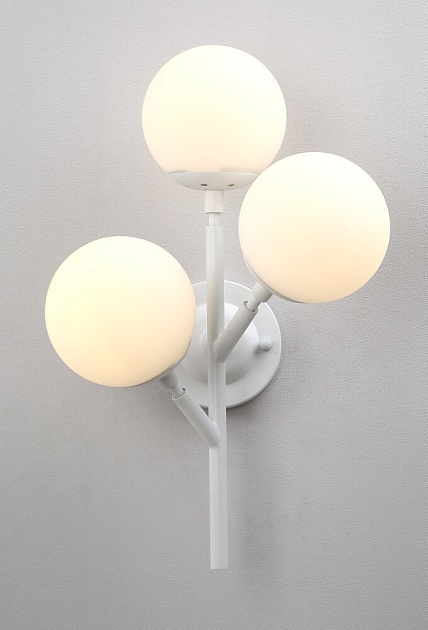 Бра Crystal Lux MEDEA AP3 WHITE изображение 2 Бра Crystal Lux MEDEA AP3 WHITE Фото № 2