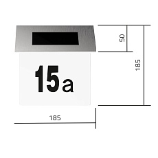 Светильник на солнечных батареях Gauss Solar GS091 4