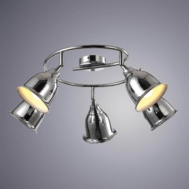 Спот Arte Lamp Campana A9557PL-5CC изображение 2 Спот Arte Lamp Campana A9557PL-5CC Фото № 2