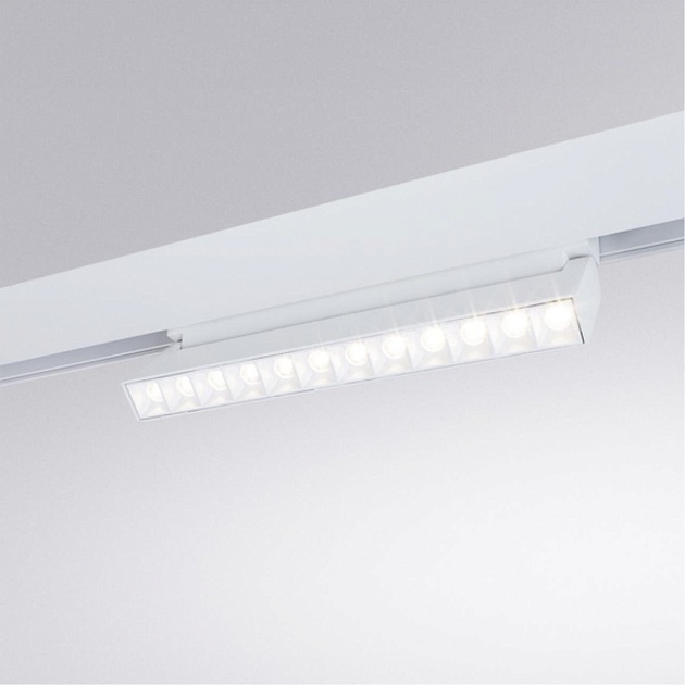 Трековый светодиодный светильник Arte Lamp Linea A4678PL-1WH изображение 2 Трековый светодиодный светильник Arte Lamp Linea A4678PL-1WH Фото № 2