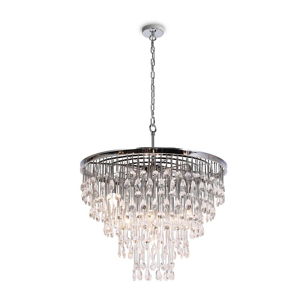 Подвесная люстра Maytoni Linn MOD091PL-09CH изображение 3 Подвесная люстра Maytoni Linn MOD091PL-09CH Фото № 3