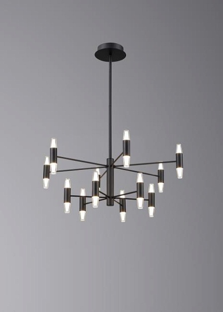 Люстра подвесная Alfa Light F3024-56 BLACK изображение 1 Люстра подвесная Alfa Light F3024-56 BLACK Фото № 1