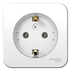 Розетка 2К+З Systeme Electric Blanca 16A 250V белая BLNRA110111