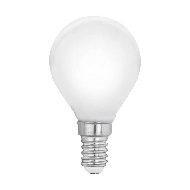 Лампа светодиодная Eglo E14 5W 2700K матовая 12548 изображение 1 Лампа светодиодная Eglo E14 5W 2700K матовая 12548 Фото № 1
