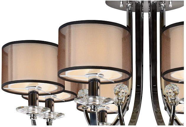 Потолочная люстра iLamp America 88049/8 CR изображение 2 Потолочная люстра iLamp America 88049/8 CR Фото № 2