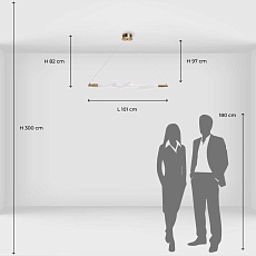 Люстра De City Мадлен 424017301 3