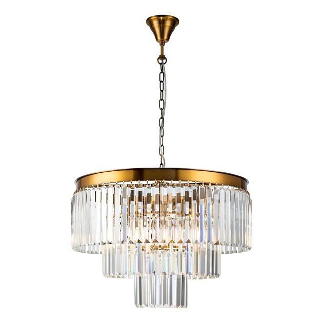 Подвесная люстра iLamp Triumph 7383/8P BR Фото № 4