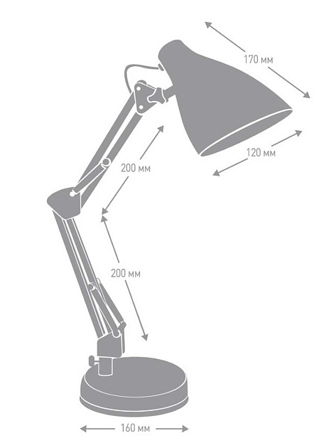 Настольная лампа Camelion KD-331 C04 12792 изображение 2 Настольная лампа Camelion KD-331 C04 12792 Фото № 2