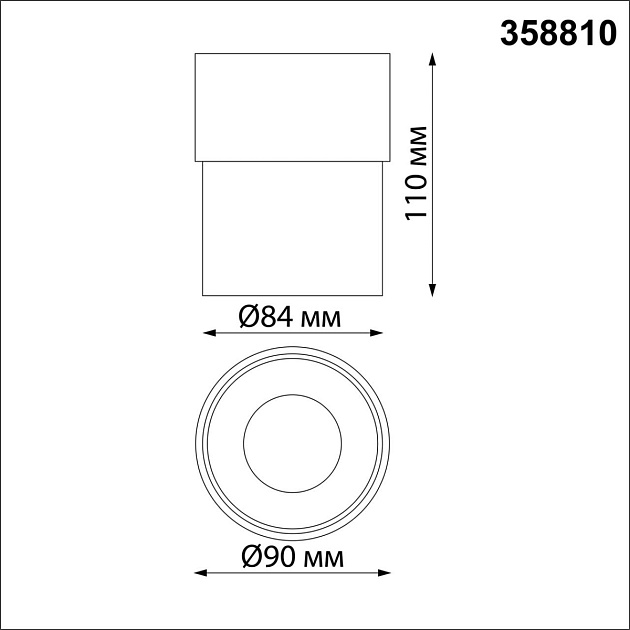 Светодиодный спот Novotech Over Gesso 358810 изображение 6 Светодиодный спот Novotech Over Gesso 358810 Фото № 6