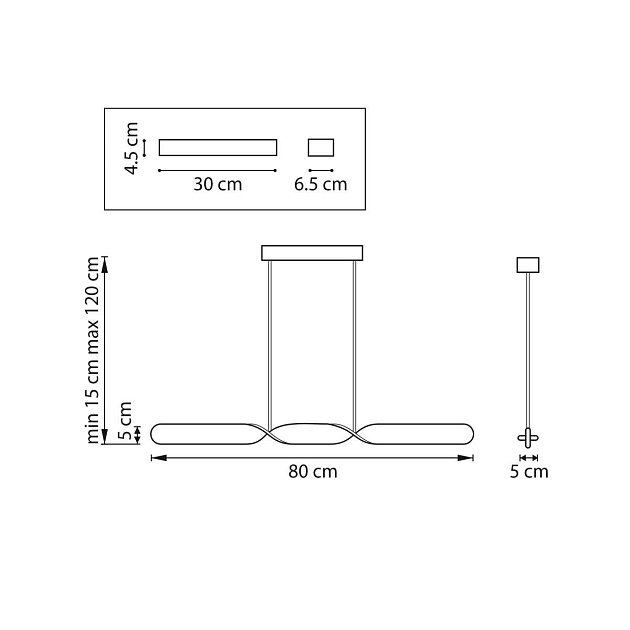 Люстра подвесная Torino Lightstar 615089 Фото № 3