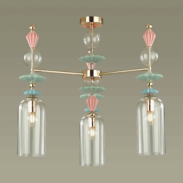 Подвесная люстра Odeon Light Classic Bizet 4855/3C изображение 5 Подвесная люстра Odeon Light Classic Bizet 4855/3C Фото № 5