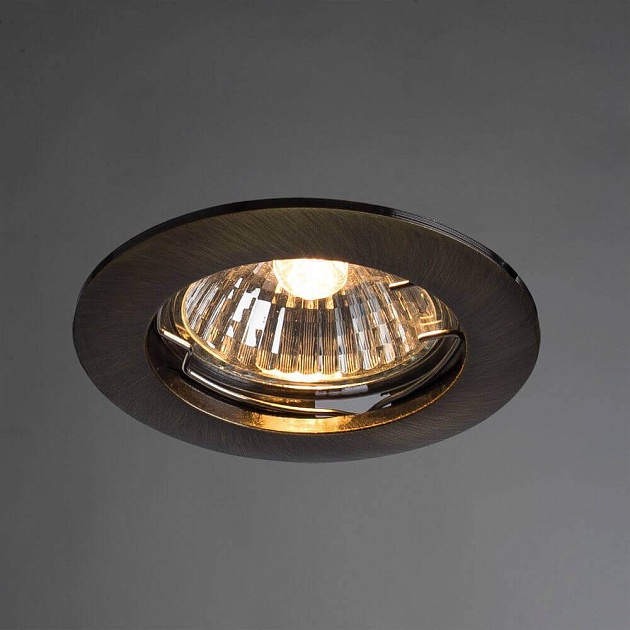 Встраиваемый светильник Arte Lamp Basic A2103PL-1AB изображение 3 Встраиваемый светильник Arte Lamp Basic A2103PL-1AB Фото № 3