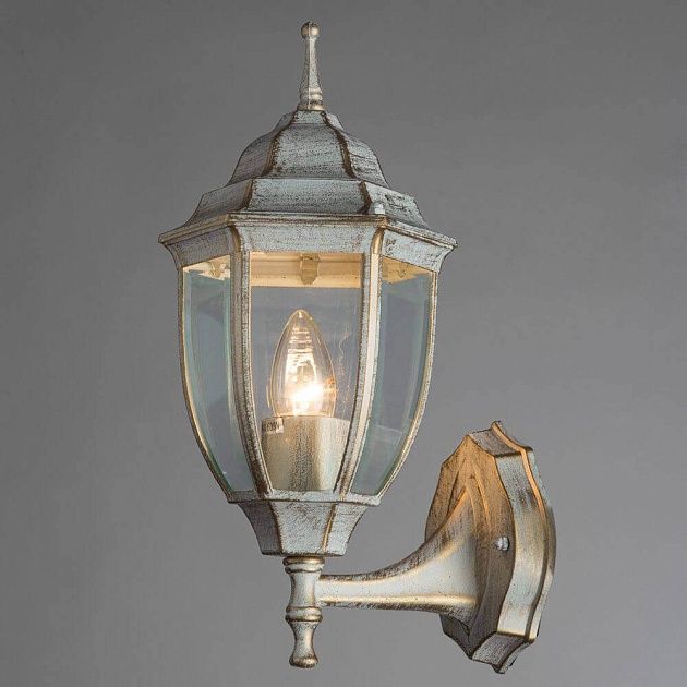 Уличный настенный светильник Arte Lamp Pegasus A3151AL-1WG изображение 4 Уличный настенный светильник Arte Lamp Pegasus A3151AL-1WG Фото № 4