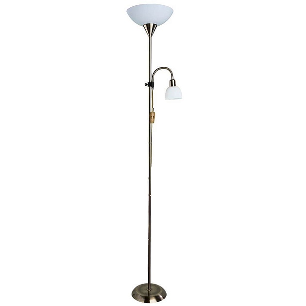 Торшер Arte Lamp Duetto A9569PN-2AB изображение 1 Торшер Arte Lamp Duetto A9569PN-2AB Фото № 1
