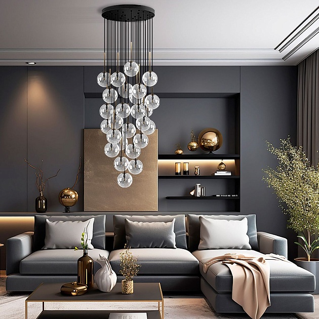 Подвесная люстра TK Lighting 10099 Nilos Фото № 4