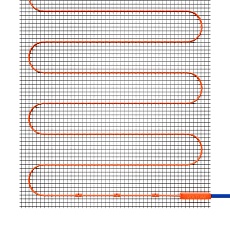 Нагревательный мат Voltum 150 Вт/м 14 м 7 м2 VLT01-150-7.0 3