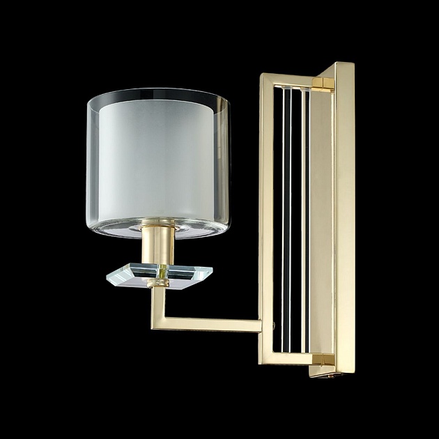 Бра Crystal Lux Nicolas AP1 Gold/White изображение 3 Бра Crystal Lux Nicolas AP1 Gold/White Фото № 3
