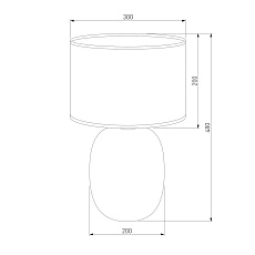 Настольная лампа TK Lighting 5987 Melody 1