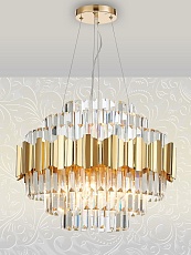 Подвесная люстра Natali Kovaltseva Ruby 81442/8C Gold 3