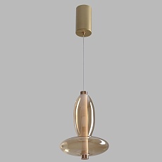 Подвесной светодиодный светильник Crystal Lux Quasar SP10W Led Amber 4