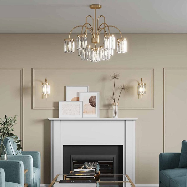 Подвесная люстра Odeon Light Classic Vassa 4987/9C Фото № 3